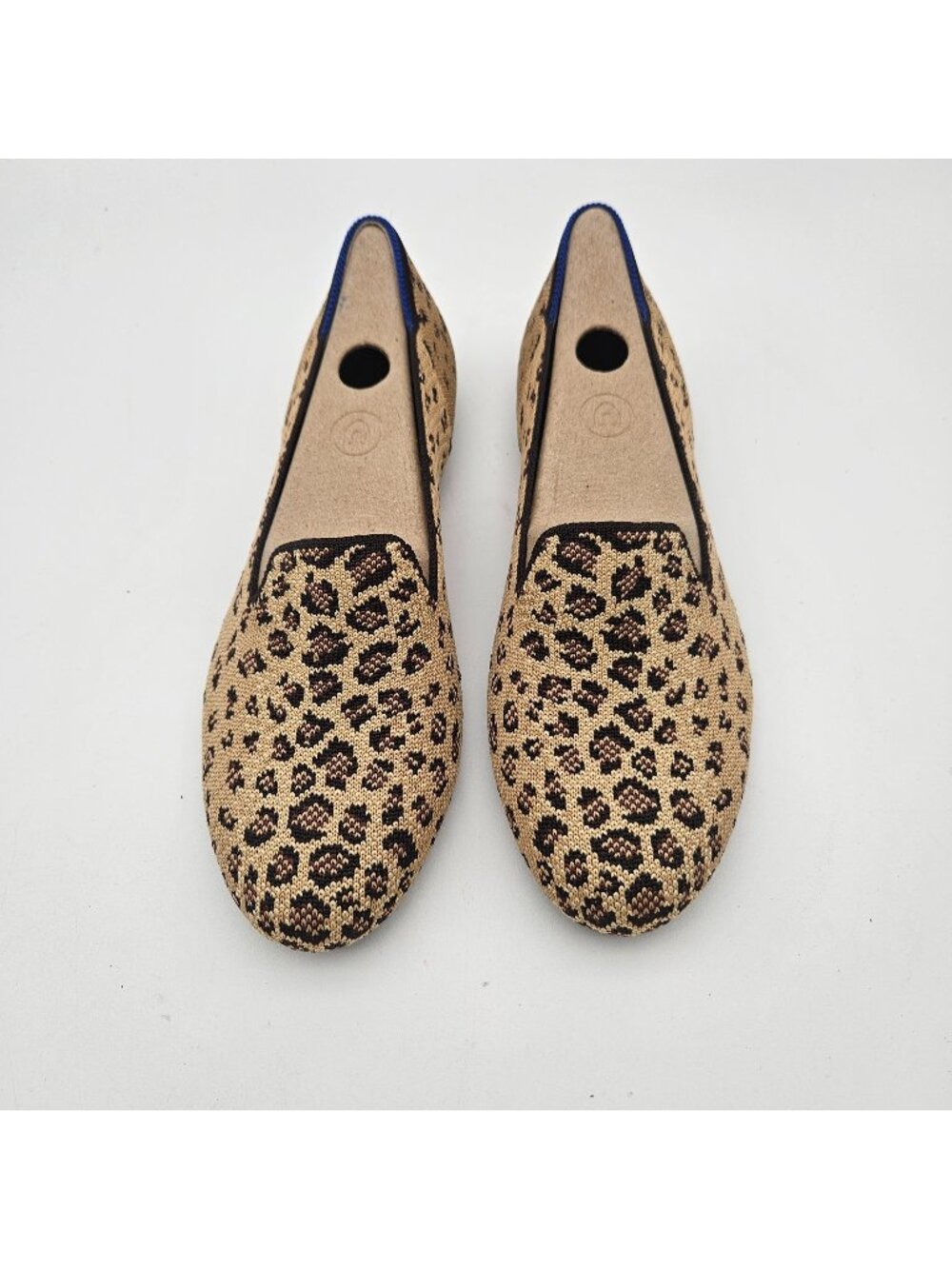 Rothys The Loafer Leopard Slip On Flats Womens Sz 7.5 NEW